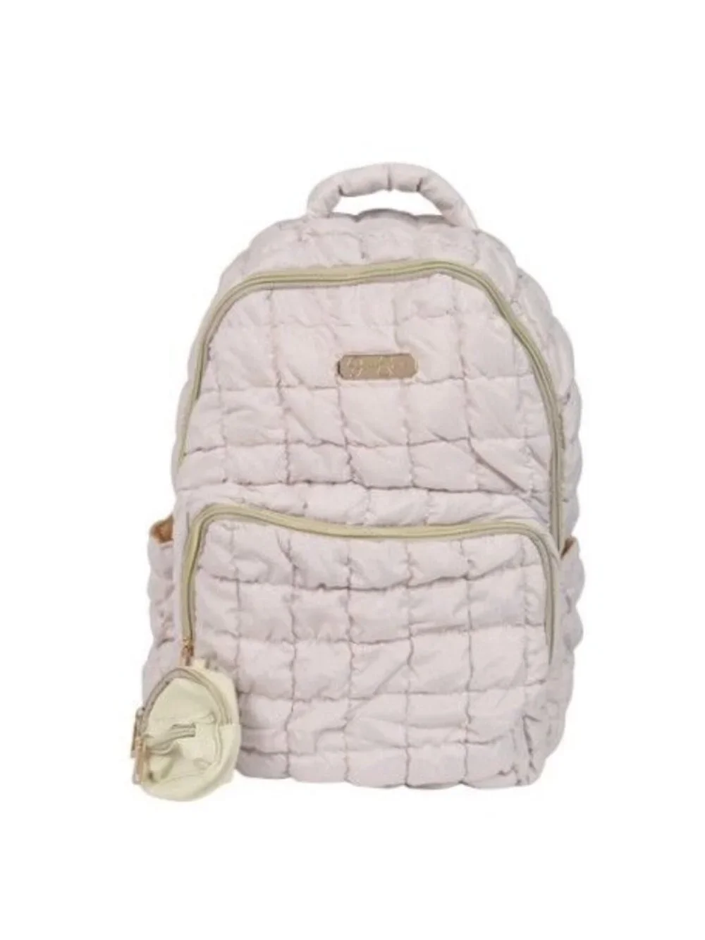 Jessica Simpson Solid Quilted Backpack